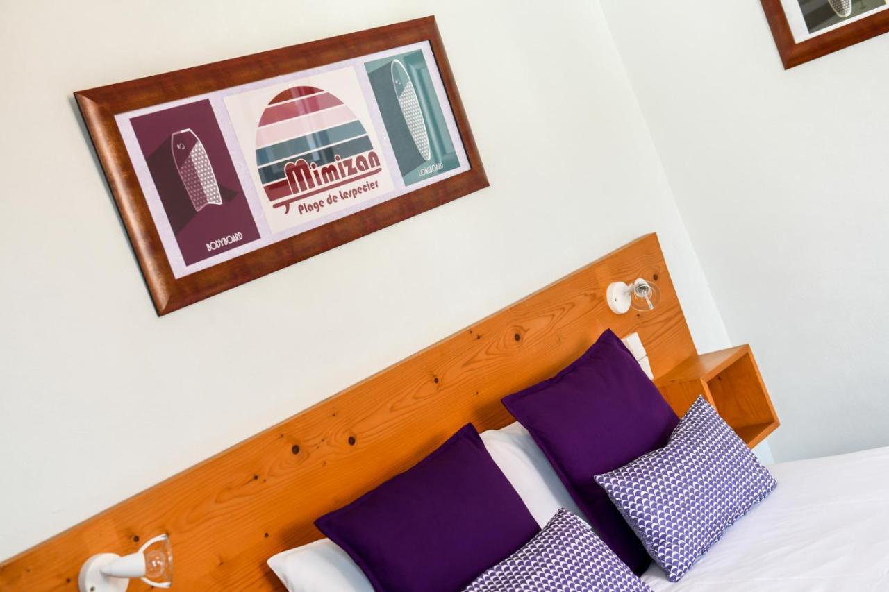 Logis Hotel De France 미미장플라주 외부 사진