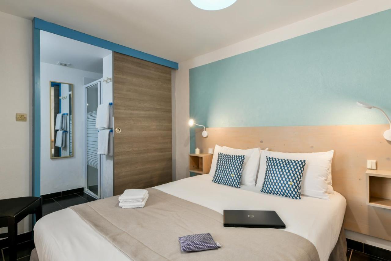Logis Hotel De France 미미장플라주 외부 사진